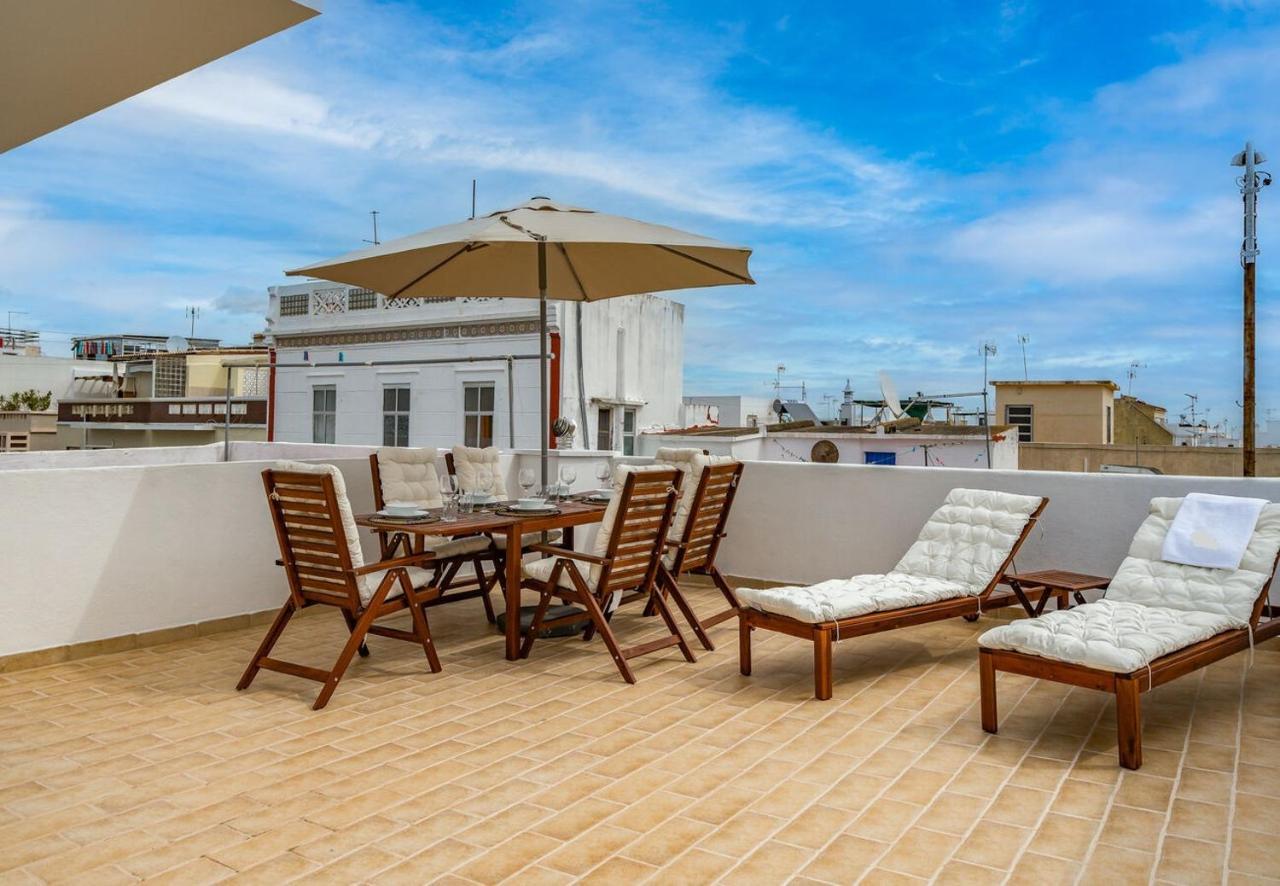 Tia Anica House I - Apartment With Terrace In Central Fuseta Beach Village Dış mekan fotoğraf
