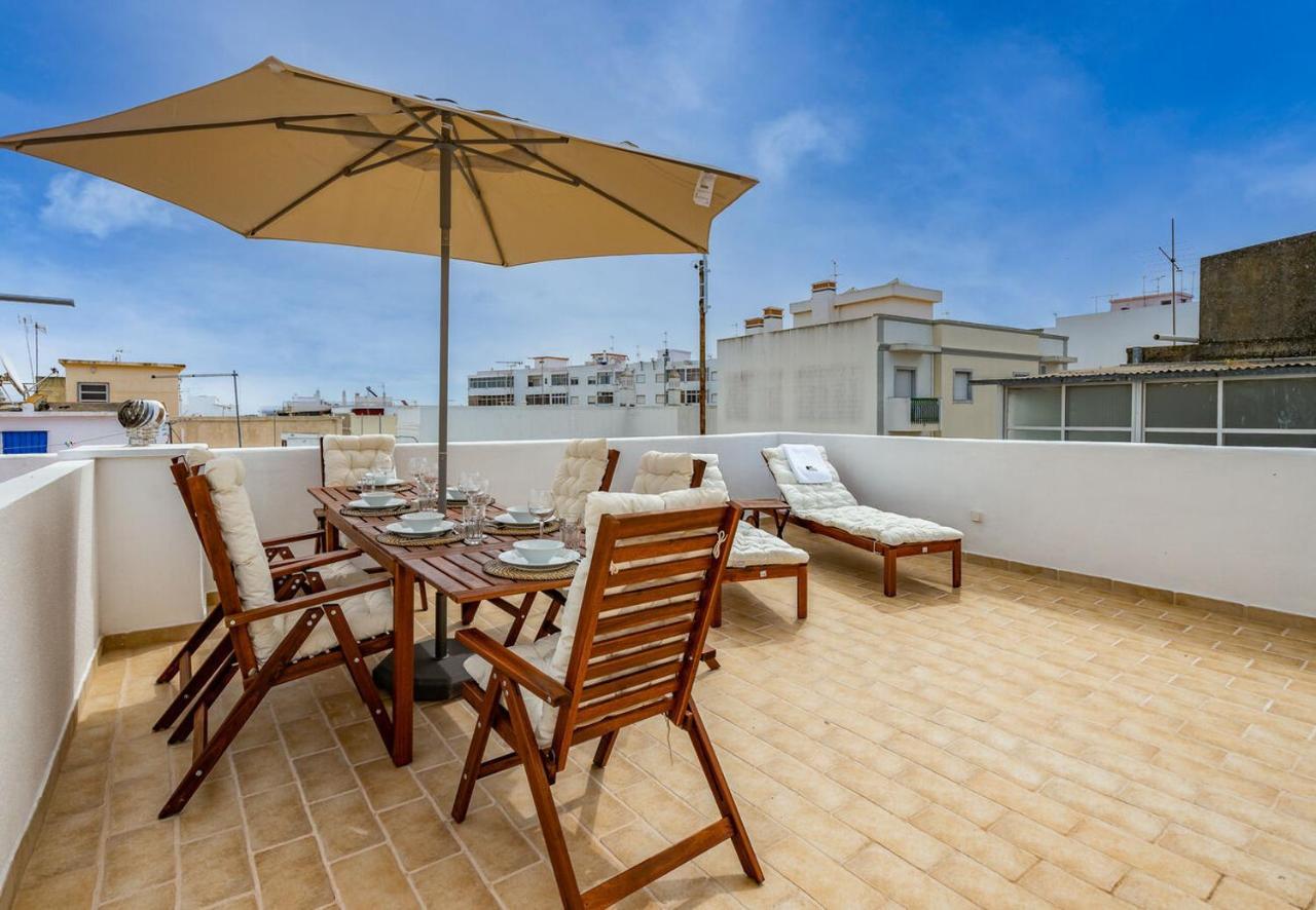 Tia Anica House I - Apartment With Terrace In Central Fuseta Beach Village Dış mekan fotoğraf