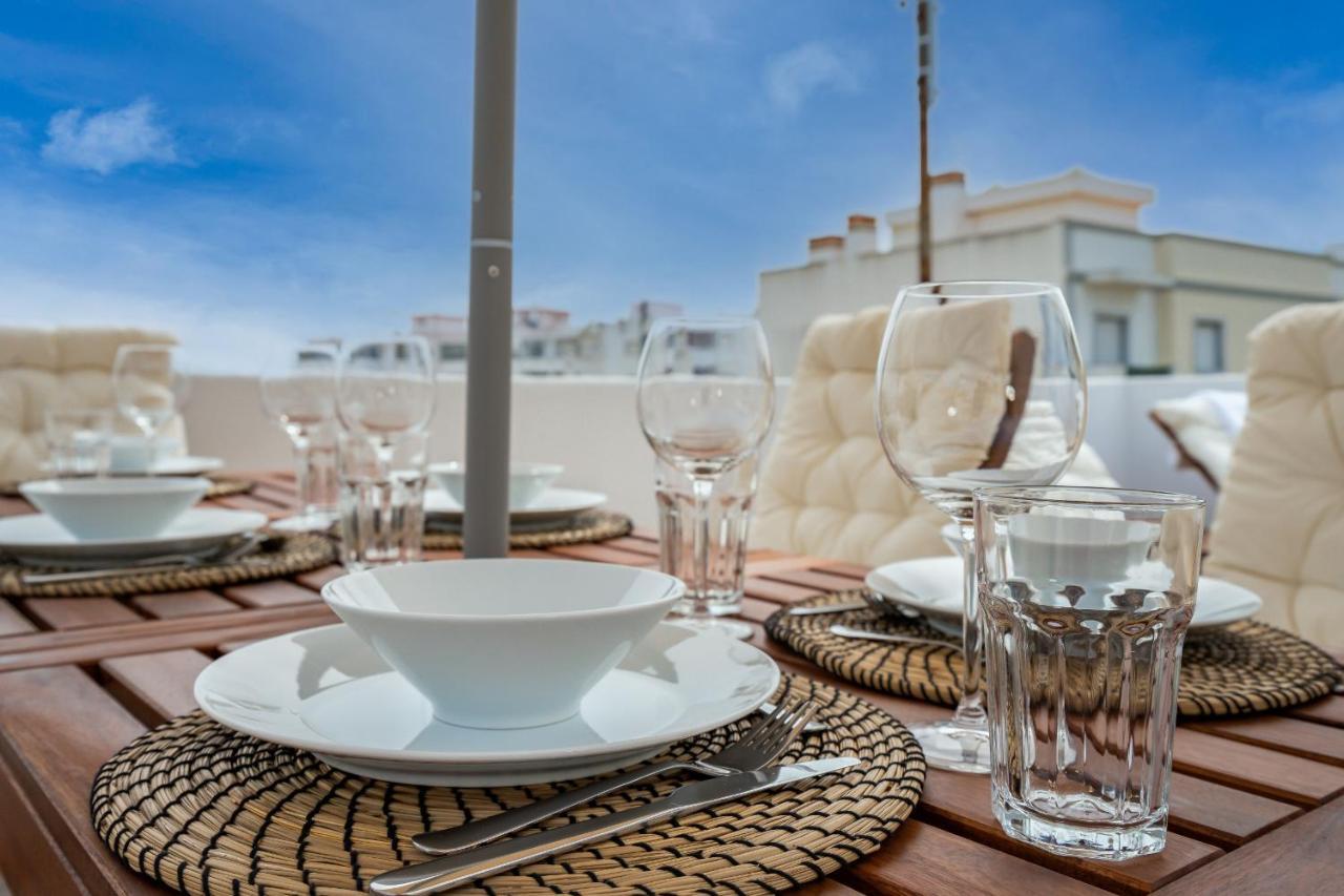 Tia Anica House I - Apartment With Terrace In Central Fuseta Beach Village Dış mekan fotoğraf