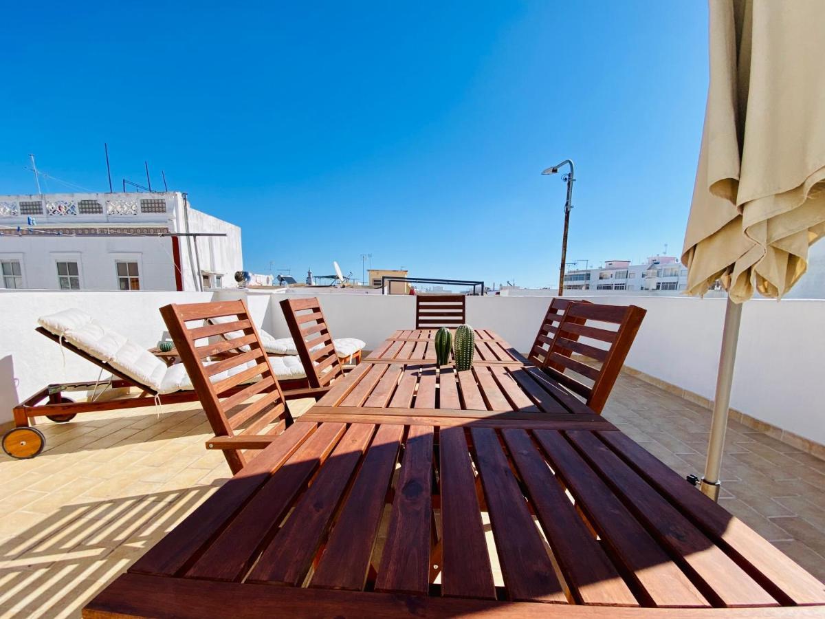 Tia Anica House I - Apartment With Terrace In Central Fuseta Beach Village Dış mekan fotoğraf