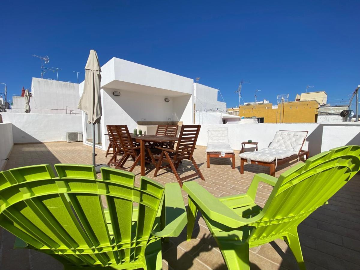 Tia Anica House I - Apartment With Terrace In Central Fuseta Beach Village Dış mekan fotoğraf